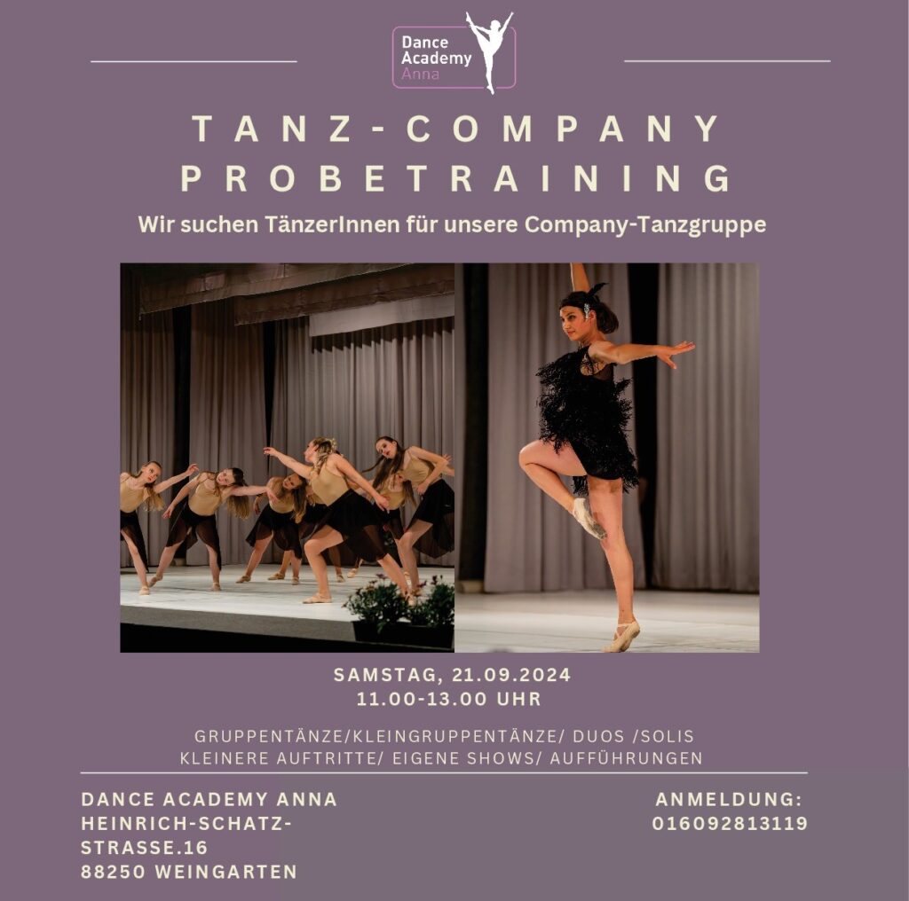 Flyer_August 24_ Dance Academy Anna_Tanzcompany_1