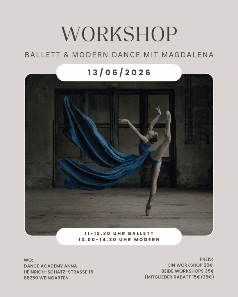 Dance-Academy_Weingarten_Eleganter Ballett & Modern Dance Workshop 13.06.2026 - 1